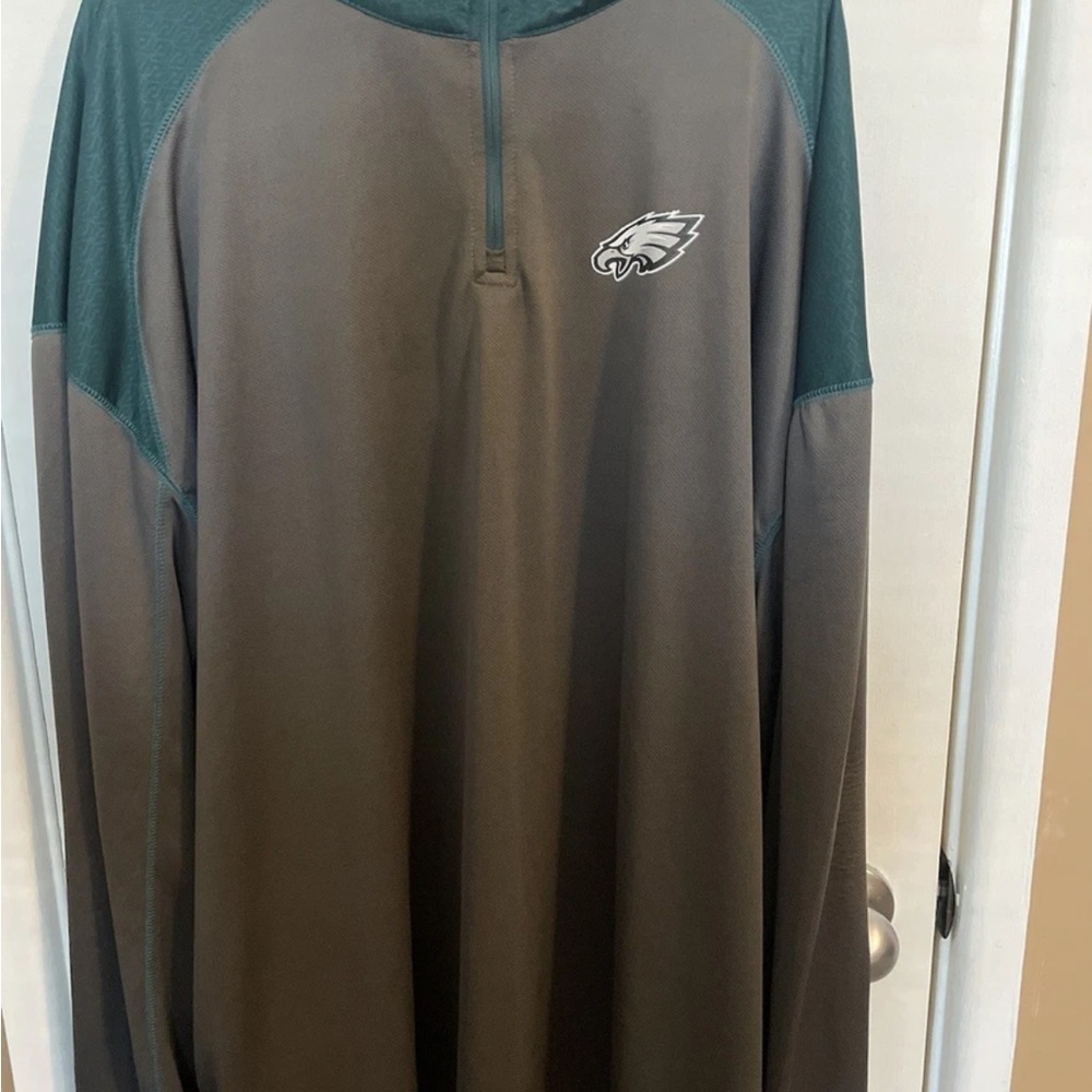 NFL Team Apparel TX3 Cool 4XL Shirt in Green and Gray